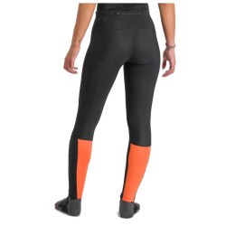 Collant chaud Sportful Cardio Tech Women Protected Tight noir-pompelmo